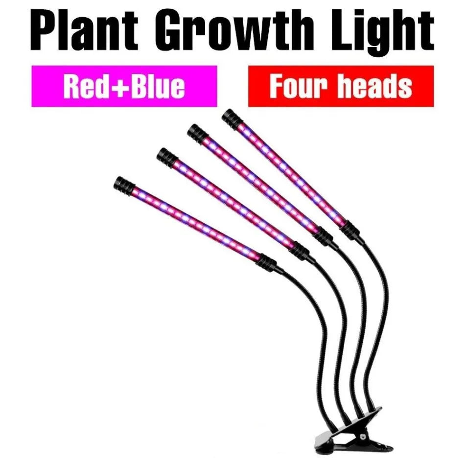 Indoor Plant Grow Light: Full Spectrum, Timer, Dimmable