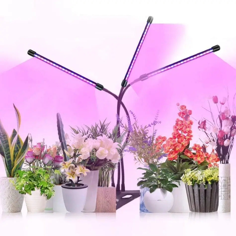 Indoor Plant Grow Light: Full Spectrum, Timer, Dimmable