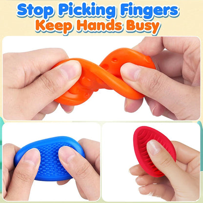 Sensory Stone Fidget Toys for Kids - Stress & Anxiety Relief