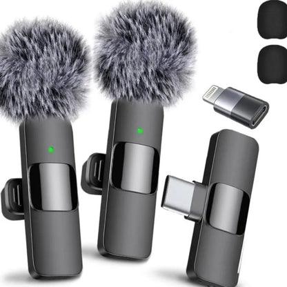 Wireless Lavalier Microphone – HD Audio for Professionals