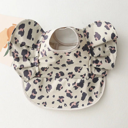 Waterproof Nordic Baby Bib with Angel Wings - Easy Clean - XClubMart