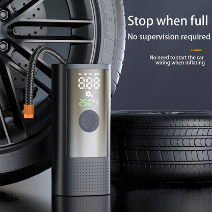 Portable Tire Inflator & Digital Gauge for Motorcycles - XClubMart