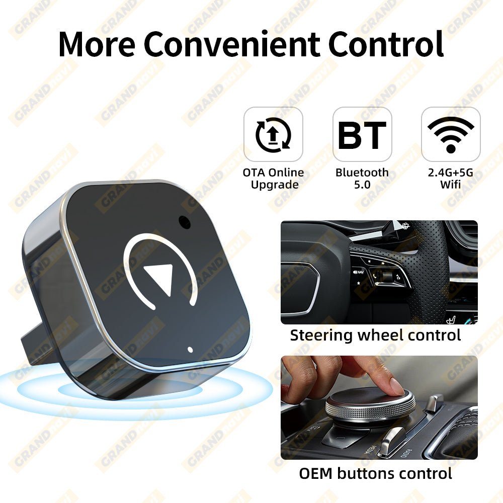 Wireless CarPlay Android Auto Adapter USB Dongle - XClubMart