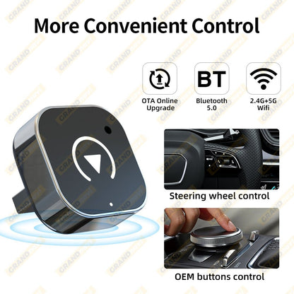 Wireless CarPlay Android Auto Adapter USB Dongle - XClubMart