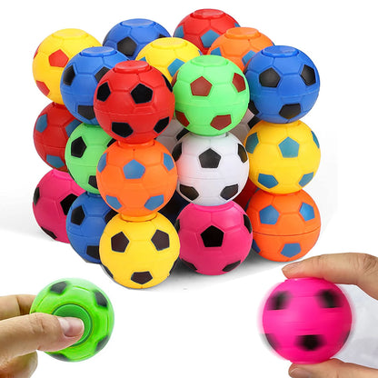 Mini Fidget Spinner Soccer Ball Toy - 10/30pcs for Kids