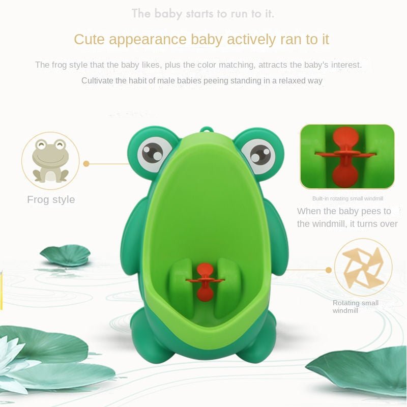 Toddler Frog Urinal - Wall - Mounted Potty Training - XClubMart