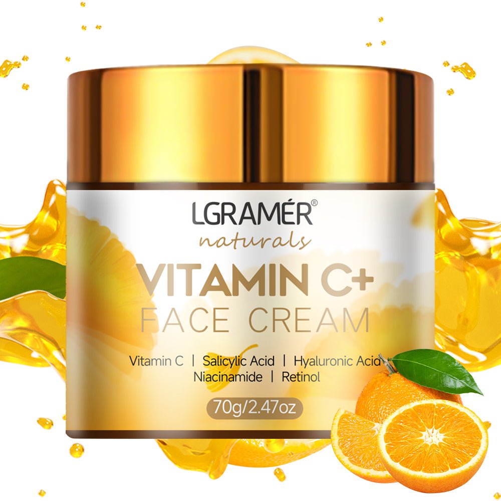 Hyaluronic Vitamin C Cream: Lighten & Repair Skin - XClubMart