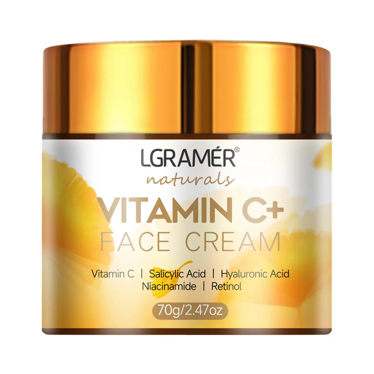 Hyaluronic Vitamin C Cream: Lighten & Repair Skin - XClubMart