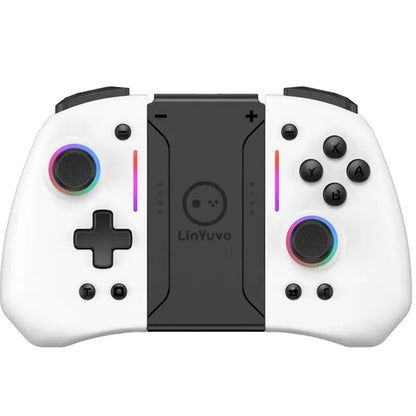 Switch Joy - pad with RGB Lights: Turbo, Vibration & More - XClubMart