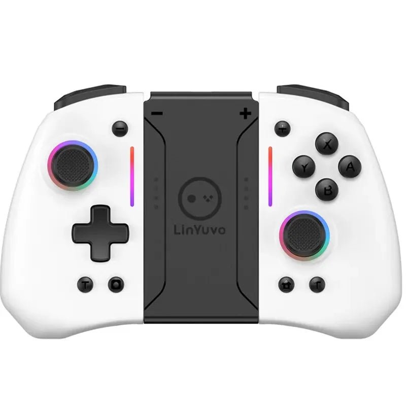 Switch Joy - pad with RGB Lights: Turbo, Vibration & More - XClubMart