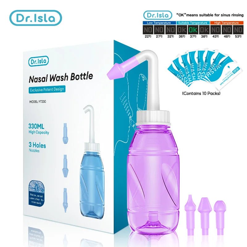 Nasal Wash Cleaner 330ML: Breathe Easy, Allergy - Free - XClubMart