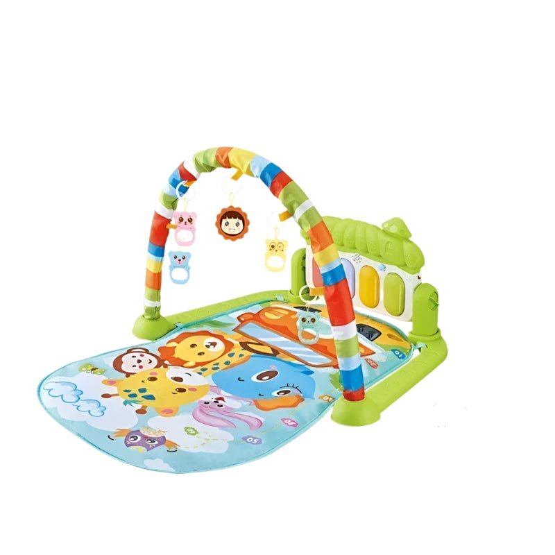 Newborn Activity Gym: Music, Piano & Crawling Blanket - XClubMart