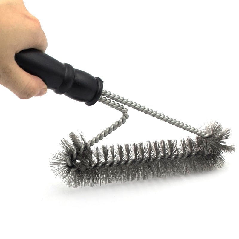 BBQ Grill Brush - Stainless Steel Bristles, Non - stick Clean - XClubMart