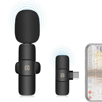 Wireless Lavalier Microphone – HD Audio for Professionals