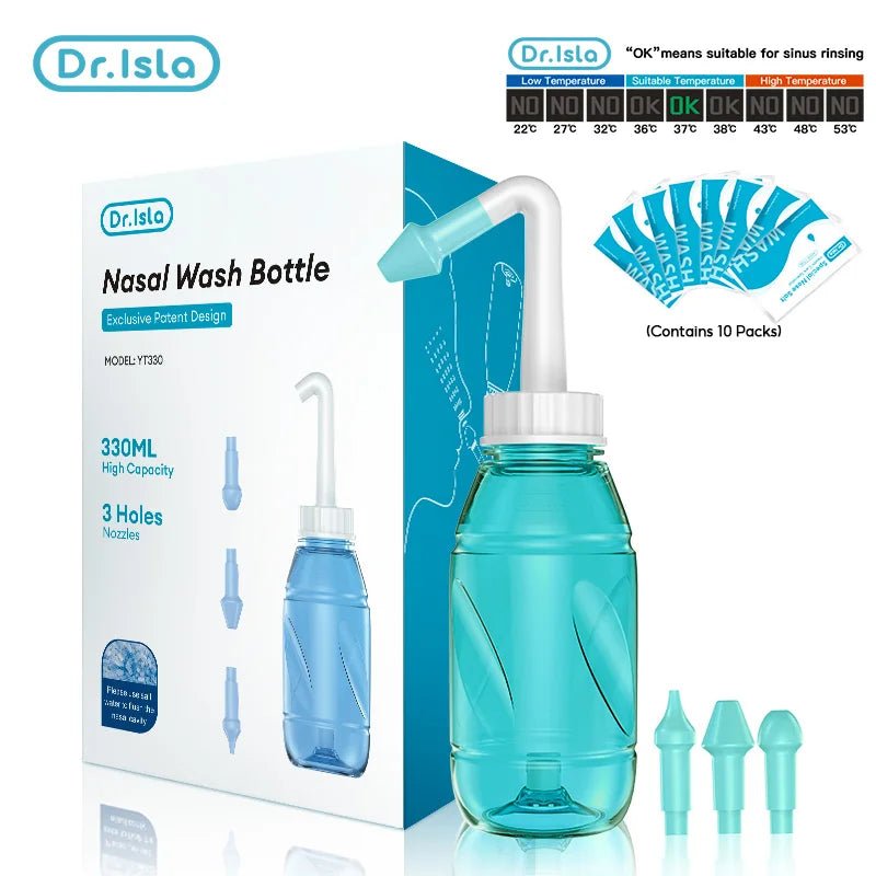 Nasal Wash Cleaner 330ML: Breathe Easy, Allergy - Free - XClubMart