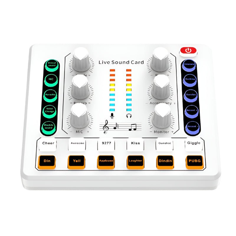 M8 Podcast Equipment: All - In - One Studio with Mic Preamp - XClubMart