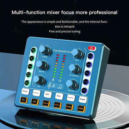 M8 Podcast Equipment: All - In - One Studio with Mic Preamp - XClubMart