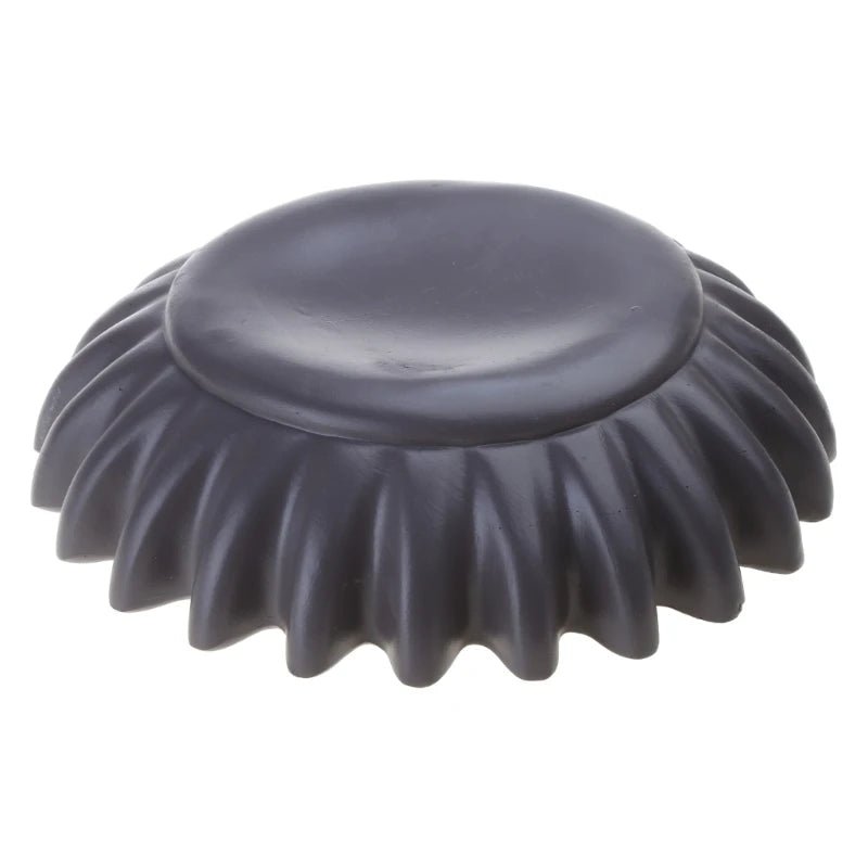 Black/White Scalloped Tray - Stylish Multi - Functional Bowl - XClubMart