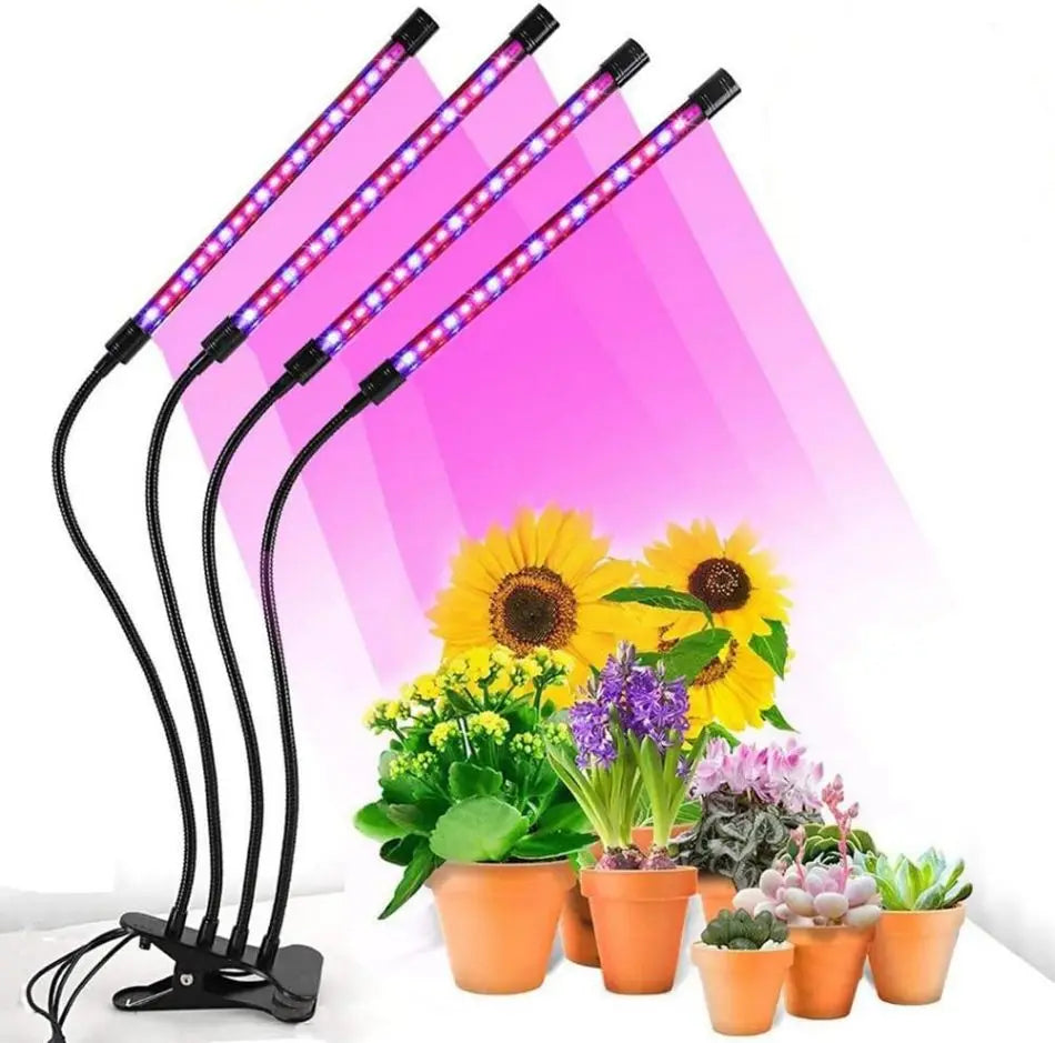 Indoor Plant Grow Light: Full Spectrum, Timer, Dimmable