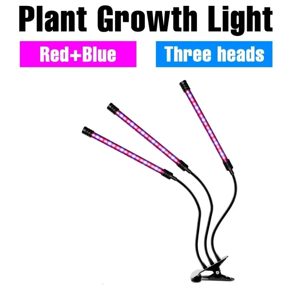 Indoor Plant Grow Light: Full Spectrum, Timer, Dimmable