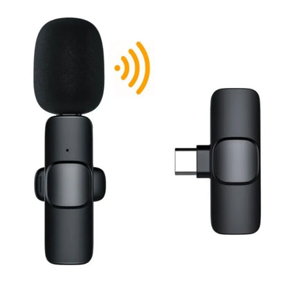 Wireless Lavalier Microphone – HD Audio for Professionals