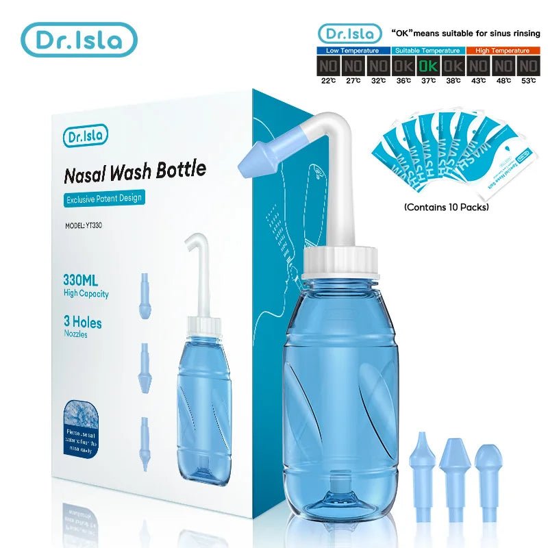 Nasal Wash Cleaner 330ML: Breathe Easy, Allergy - Free - XClubMart