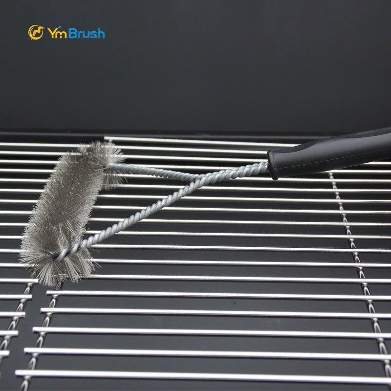 BBQ Grill Brush - Stainless Steel Bristles, Non - stick Clean - XClubMart